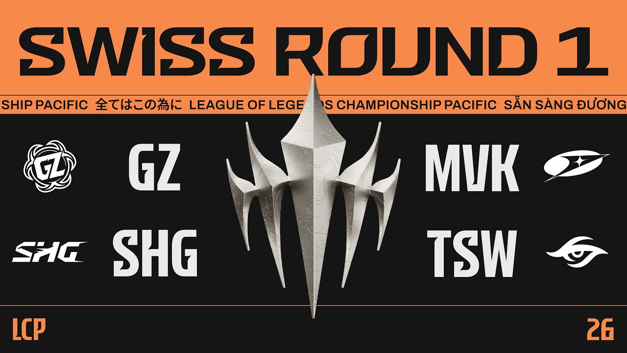 [中文] GZ vs MVK | SHG vs TSW | LCP 2026 Split 3 Swiss Stage Week 1 Day 1