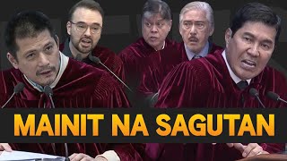 Mainit na sagutan ng mga Senator-Judges sa Manifestation ni Sen. Robin Padilla sa Korte ng Senado