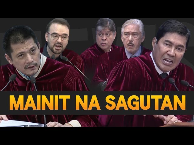 Mainit na sagutan ng mga Senator-Judges sa Manifestation ni Sen. Robin Padilla sa Korte ng Senado