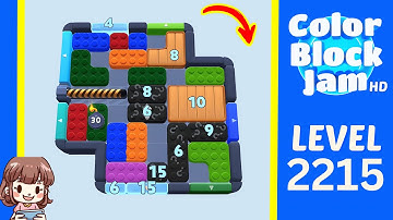Color Block Jam Level 1308 (2215) Solution Walkthrough