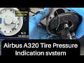 Airbus A320 Tire Pressure Indication System Rotating Mechanism replacement