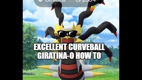 Giratina Origin Forme Excellent Curveball Example