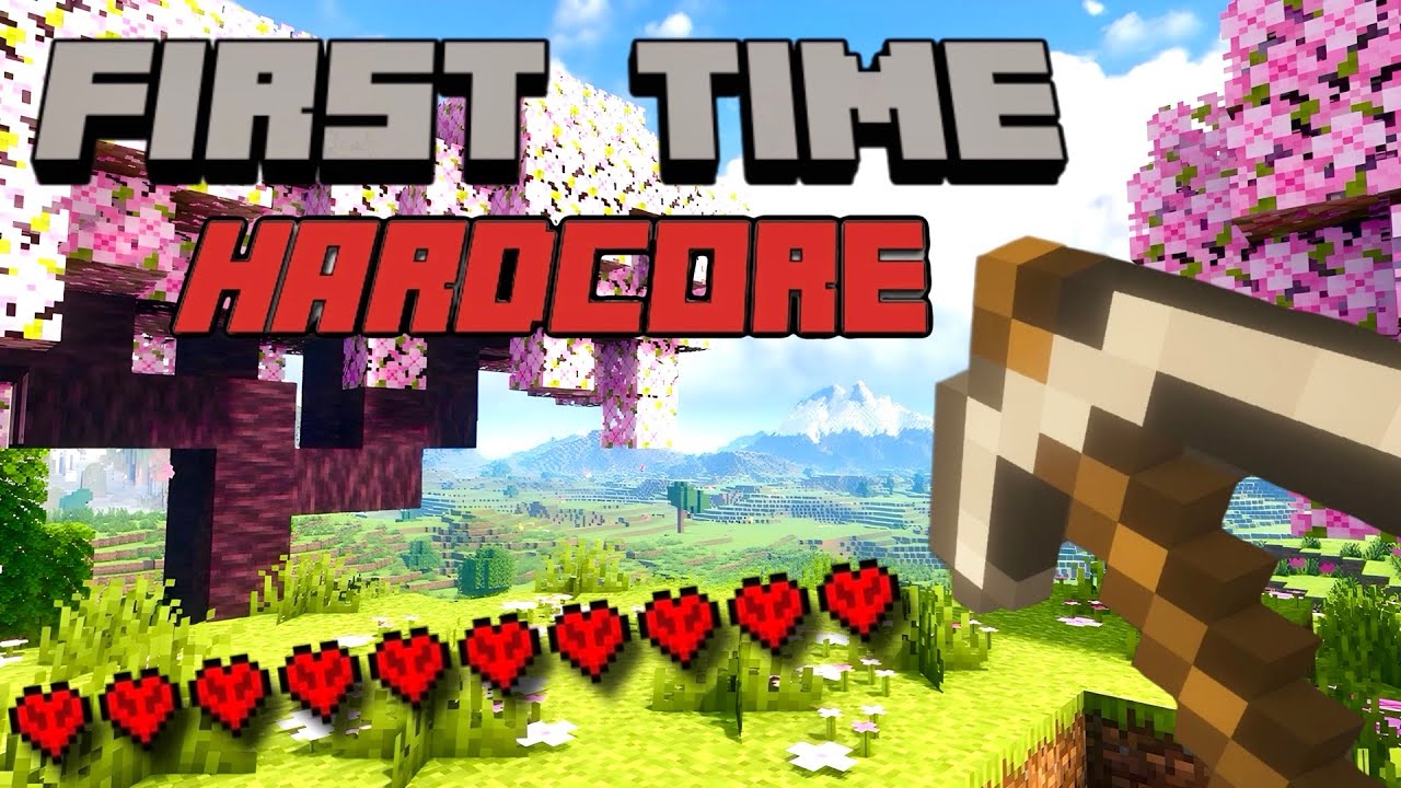 Minecraft Hardcore for the first time... - YouTube