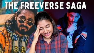 Freeverse Feast REACTION | Daawat (Explicit) by EMIWAY and Langar by KR$NA | Ashmita Reacts