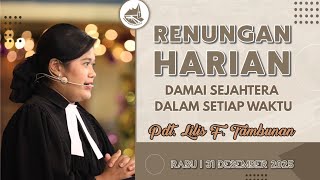 Download Lagu Renungan Harian Gereja HKBP Ressort Tebet - Rabu, 31 Desember 2025 MP3
