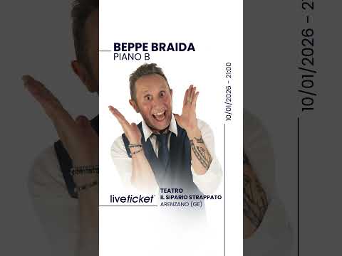 Video ?? PIANO B: La Vita (e le Risate) Secondo Beppe Braida! ?