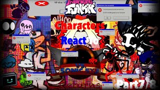 Friday Night Funkin MOD characters React To Sonic.exe Returns (Phantasm & Fatality, etc…) Part7/8