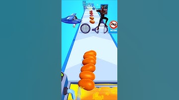 PATATO RUSH 3D :ALL Level Run #funny #viralshort #shorts #shortfeed #viralshorts #trendingshorts