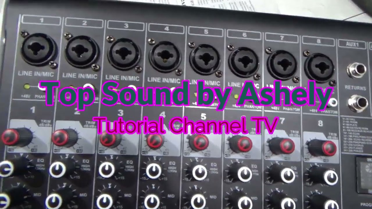 Bongkar Isi Komponen Ashley Topsound 2 x 600 Watt, Sound System