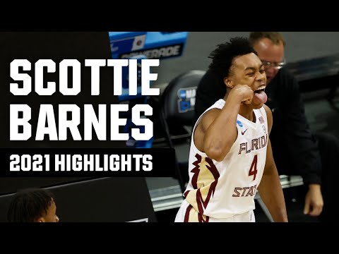 Scottie Barnes 2021 NCAA Tournament Highlights