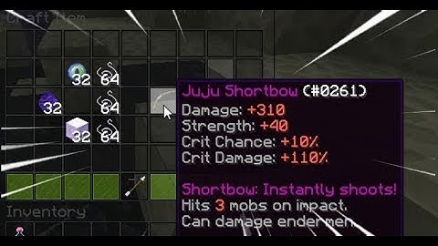 Literally just mining quartz for a couple hours for Juju Shortbow - Hypixel Skyblock IRONMAN