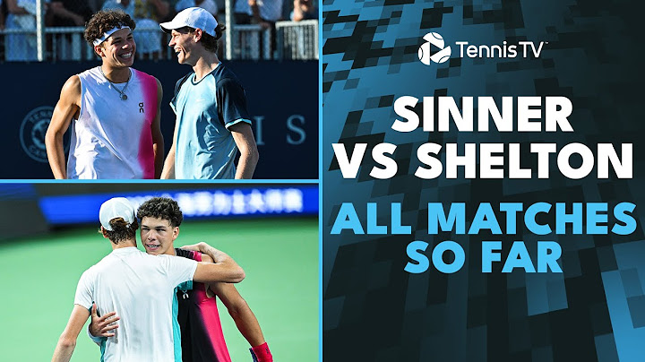 Jannik Sinner vs Ben Shelton: The Story So Far 🔥