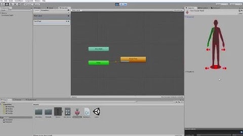 Как сделать игру на Unity 5 #10 анимация персонажа 2
