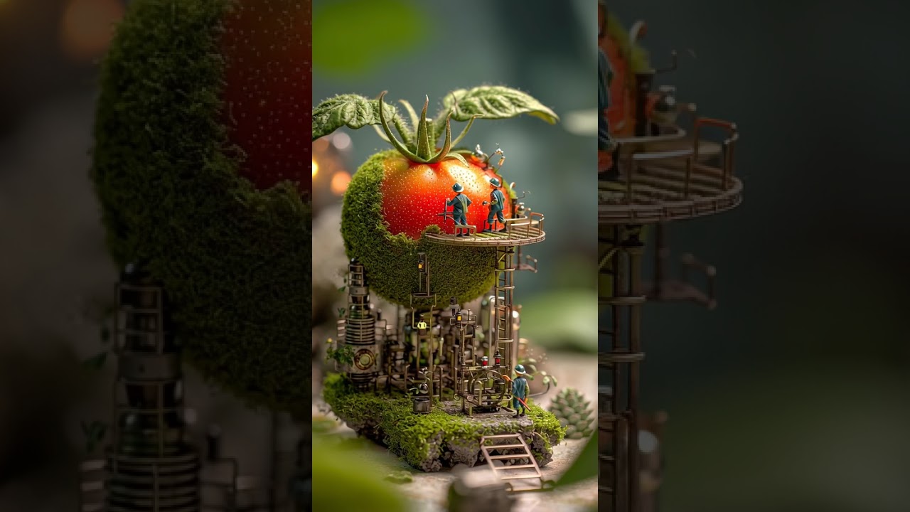 Tomato Universe · Megafruit Monitoring Deck EP4｜AI Fantasy Micro World