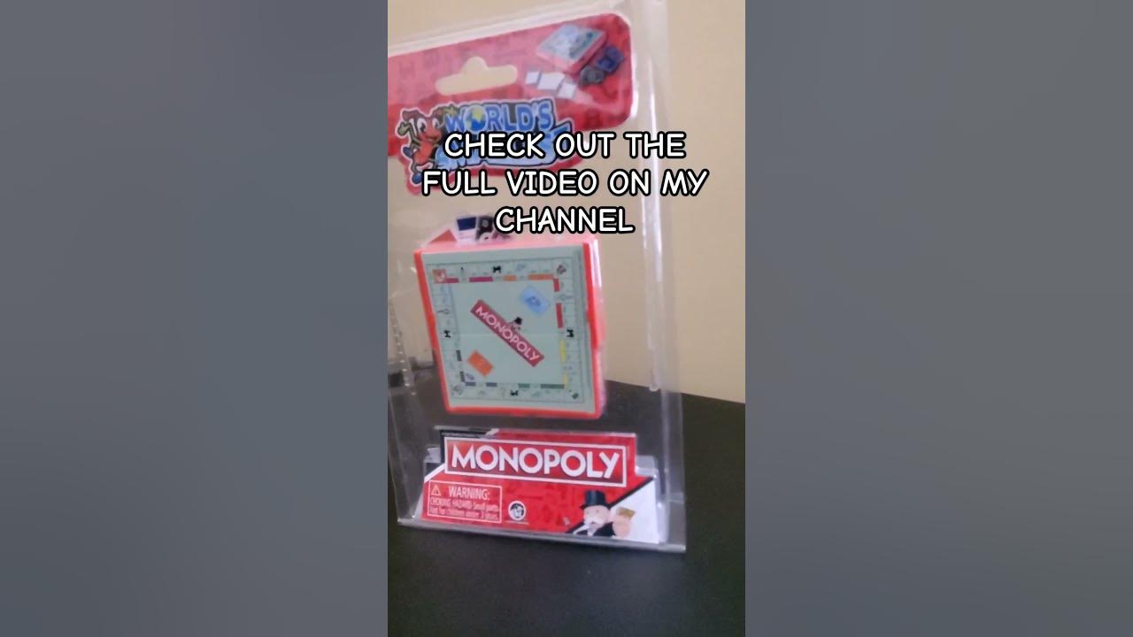 Unboxing the World's Smallest Monopoly!