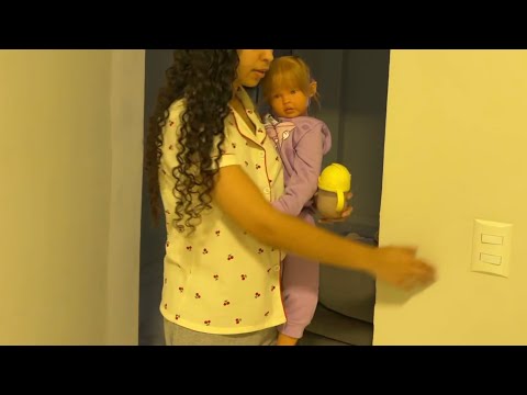 Rotina da MADRUGADA e da manhã com uma menina reborn doente 🤧| Gabi reborn