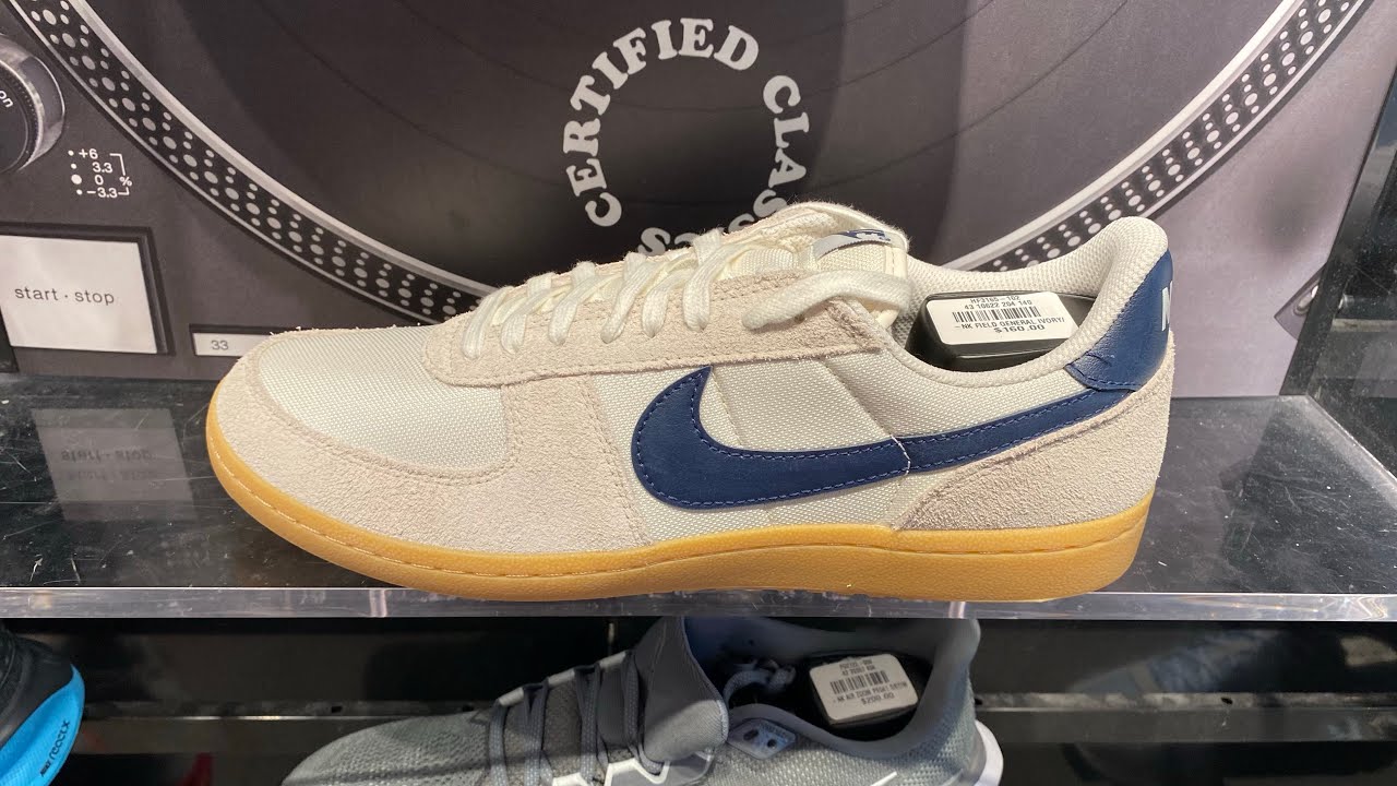 ☆Nike☆ Field General M Pale Ivory Gum Yellow Midnight Navy Nike Field General (Pale Ivory/ Gum Yellow/ Midnight Navy