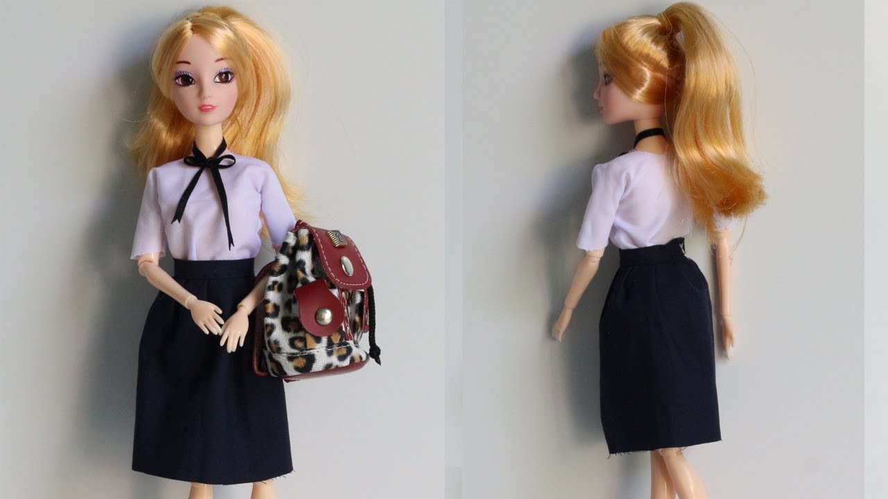 doll school dress