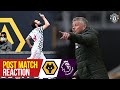 Solskjaer & Mata react to Wolves win | Wolverhampton Wanderers 1-2 Manchester United