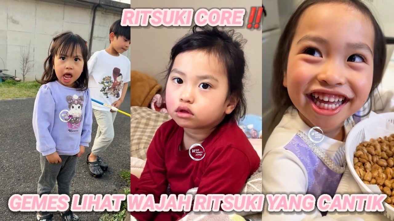 RITSUKI CORE‼️GEMES LIHAT PIPIH & WAJAH RITSUKI YANG CANTIK!! - YouTube