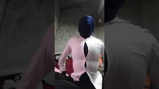 Blue Berry Balloon Inflation