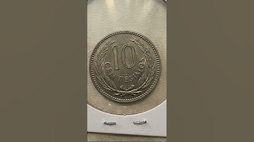 1959 Uruguay 🇺🇾 10 centesimos #history #coin #coincollecting #uruguay