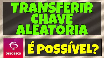 Como transferir pelo Pix chave aleatoria?