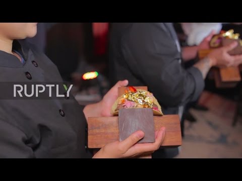 Mexico: This $25,000 GOLD-garnished TACO is the world's most expensive