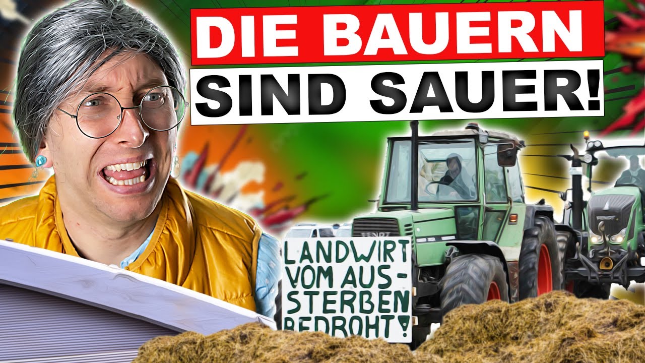 Helga & Marianne - Bauernproteste und Bahnstreik bringen Marianne zur Verzweiflung🤬😭