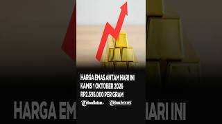 Antam Gold Price Today Thursday, October 1, 2026 Rp2,595,000 per Gram