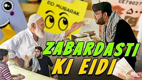 ZABARDASTI KI EIDI | By Nadir Ali & Jaffar Mastana & Farrukh Buddha | P4 Pakao | 2025#p4pakao #viral
