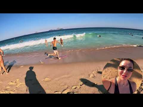 😱CRAZYYY COPACABANA! | BRAZIL BEACH WALK LIVE 4K HDR | rio travel