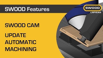 SWOOD Features - SWOOD CAM Update automatic machining