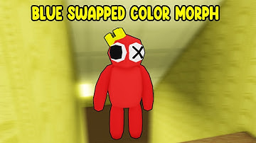 UPDATE - How To Find  Blue Swapped Colors Morph Morph in Find The Backrooms Morphs