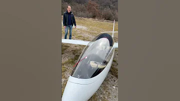 70 кг! Самый легкий планер в мире.
