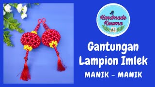 Gantungan Lampion Manik Manik