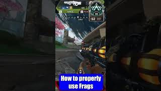 How to use Frag Grenades! Apex Legends