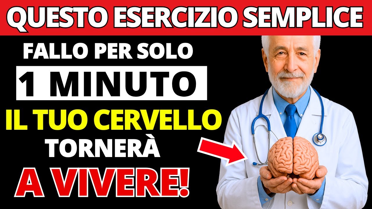 Neurologo Rivela: l’Esercizio da 60 Secondi che Sta Recuperando la Memoria di Migliaia di Anziani!