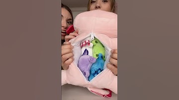 What’s inside mama axolotl? Plush reveal! 👀😳 #plush