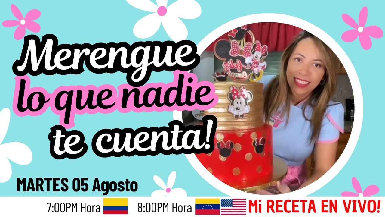 Merengue Perfecto con y sin estabilizantes…Lo que nadie te cuenta (Incluye Decoración)