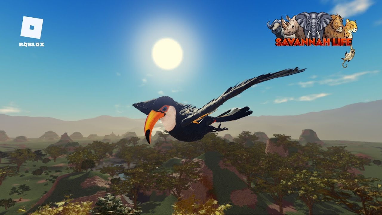 CONHEÇA O TUCANO BANANO! Calau de Bico Amarelo Savannah Life (Roblox)