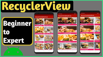 RecyclerView in Android – RecyclerView Tutorial in Hindi   #1