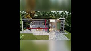 Log Cabin with a side porch, gazebo #diy #bestqualityproducts #gardenbuilding #logcabin #cabin