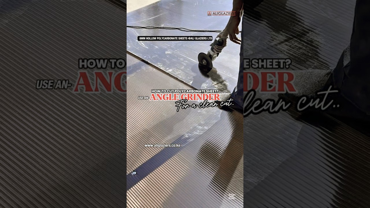 Cutting Polycarbonate sheet 