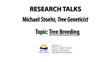 FLNRORD Research Talks: Michael Stoehr - Tree Breeding