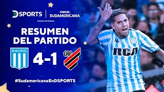 Thumbnail for ¡NOCHE DE GOLAZOS! #RACING GOLEÓ A #PARANAENSE Y ESTÁ EN SEMIS | Racing 4 – 1 Paranaense | Resumen