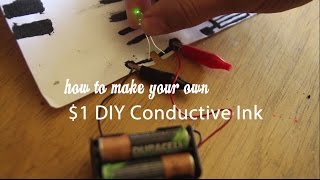 $1 DIY Conductive Ink and Paint (Non Toxic, homemade, cheap!) - Makerboat.com