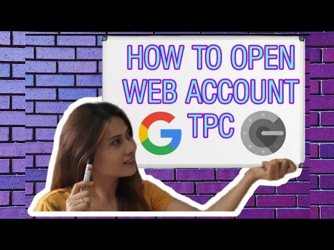 HOW TO OPEN WEB ACCOUNT | TPC || COACH CINDY