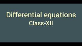 Differential Equations Cl 12 Ex.1.1Differentiate The Following W.r.t.x.