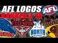 AFL Logos Ranked 1-18